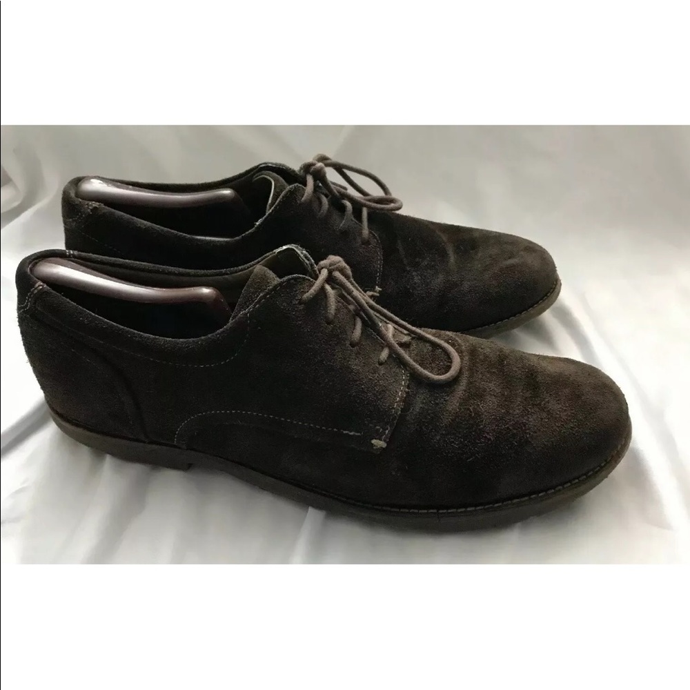 ROCKPORT ADIPRENE ADIDAS 9.5 Oxfords Brown Shoes